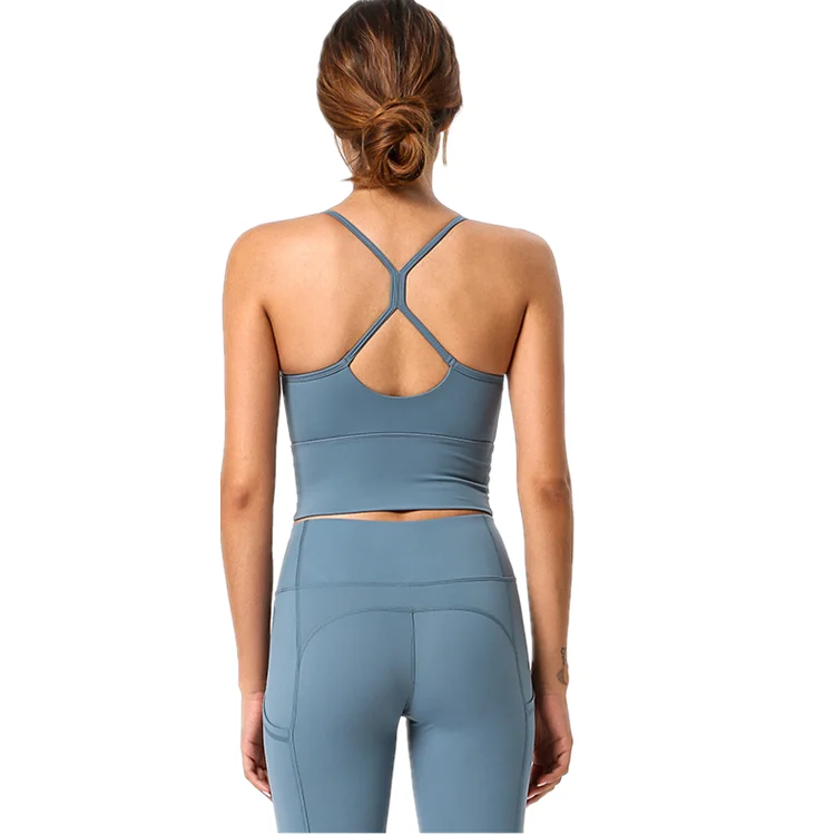 Женские дышащие эластичные прохладные майки для занятий йогой