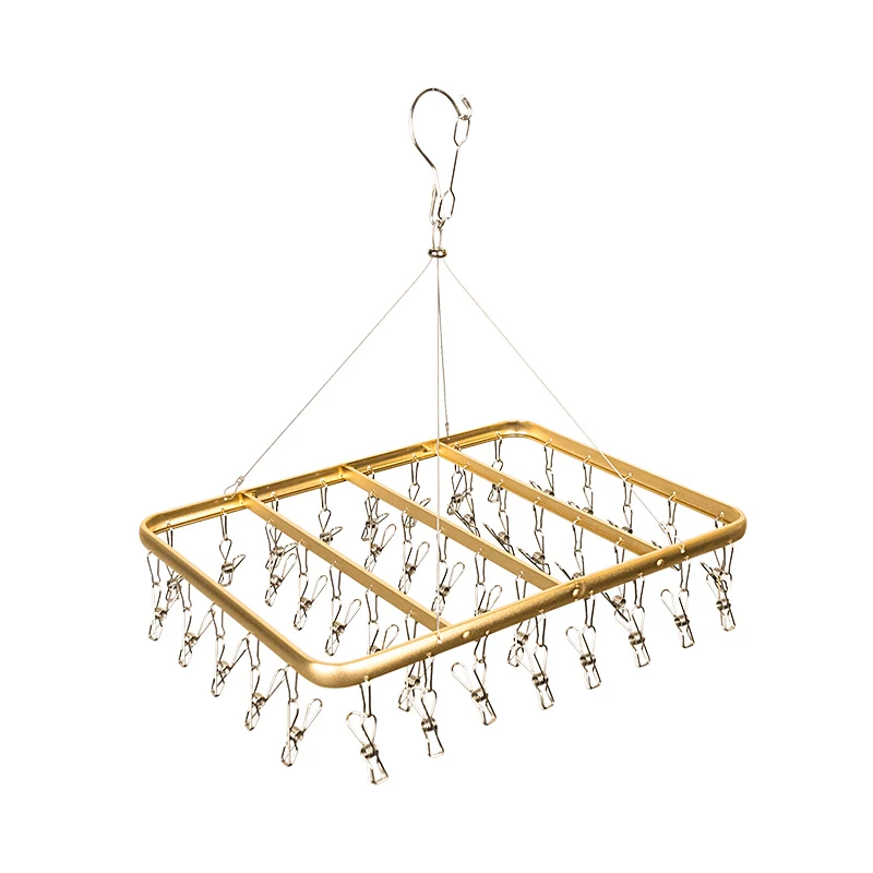 Металлические вешалки для одежды, вешалка для полотенец, крючок, 41 проволочный зажим, вешалка для носков