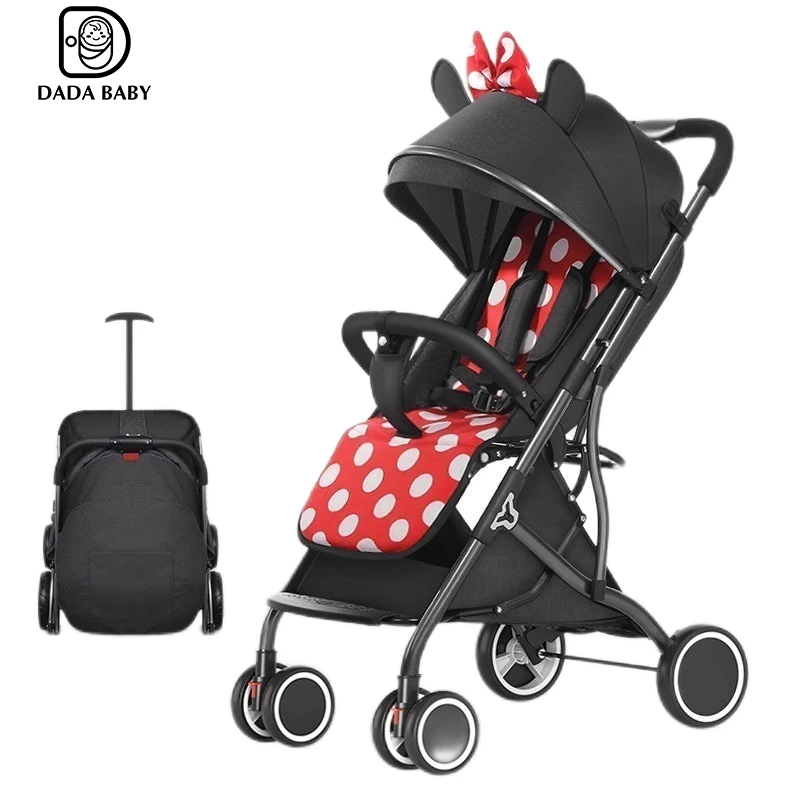 Multi-Function Lightweight Child Baby Pram 3 In 1 Wholesale Foldinsg Toddler Baby Stroller Buggy Baby Carriage
