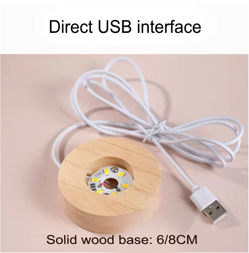 2024 New Design 3d Crystal Ball Planet Night Light Usb Lamp With Minimum Order Quantity