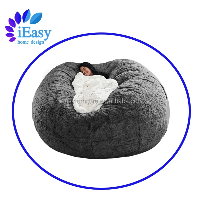 Мебельная мебель iEasy, различные размеры, лучший большой замшевый чехол для дивана, мешок для кровати, мешок для кресла, диван (только чехол)