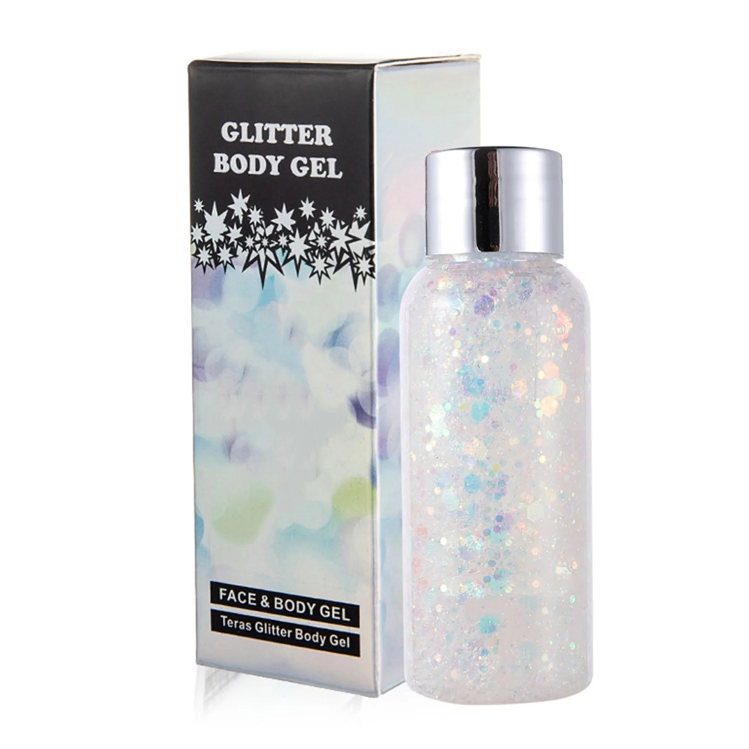 Amazon Hot Sale 4 Colors Waterproof Moisturizing Glow Body Shimmer Oil For Face & Body
