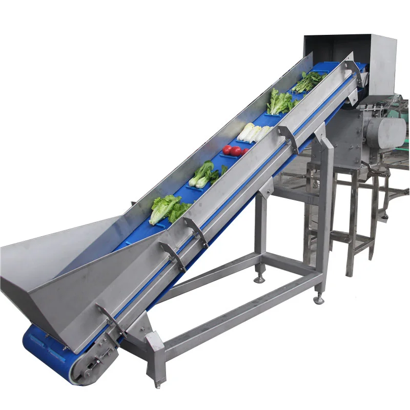 Factory customization PVC green flat belt conveyor system Design food grade belt conveyor
