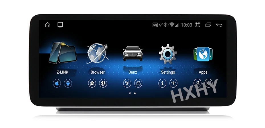 HXHY 10.25/ 12.3 inch Screen Android 13 Car Radio Video GPS Player For Mercedes Benz G Class W463 G63 G65 G350 G400 G500