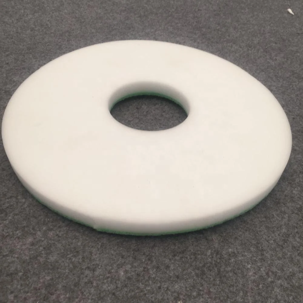 Concrete marble motor floor polishing mat hotel lobby floor cleaning round gasket customized with various sizes and thicknesses