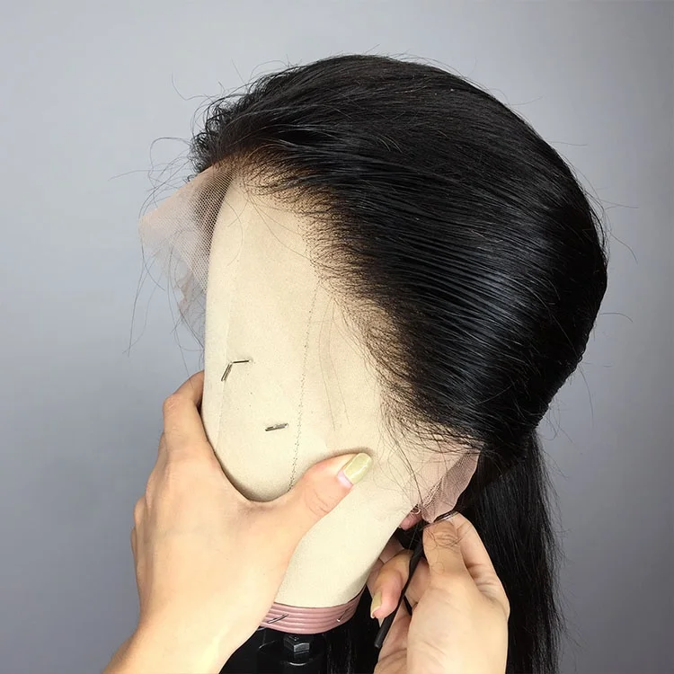 
360 HD Swiss Lace Base Material Hd Swiss Lace Wig Brazilian Hair Glueless Wigs With Super Thin Lace 