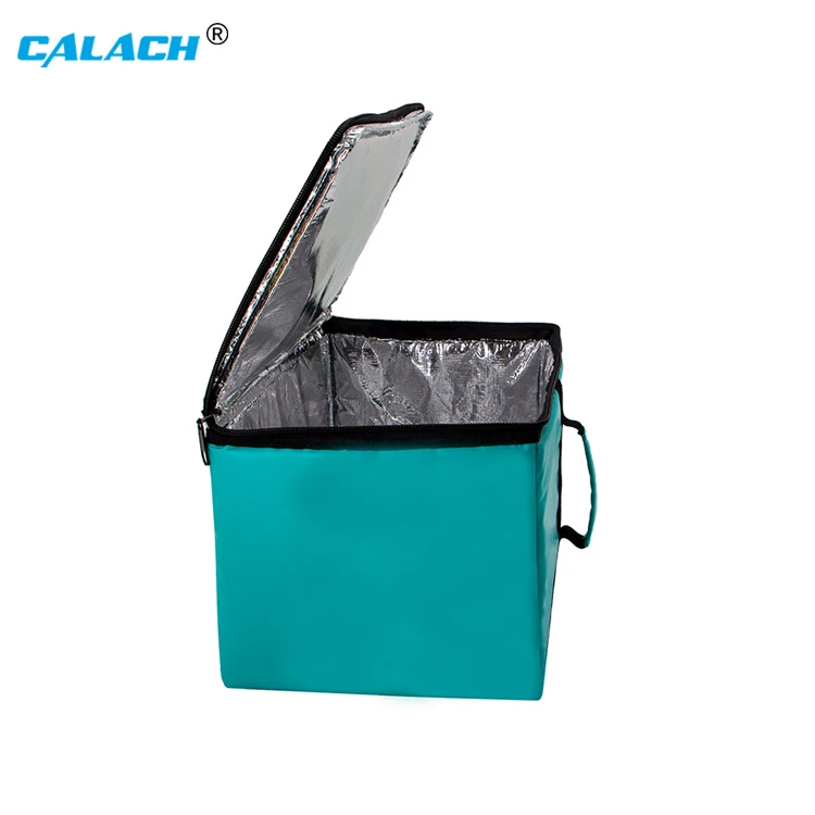 Рекламная многоразовая теплоизоляционная сумка для доставки еды пиццы складная переносная охлаждения льда