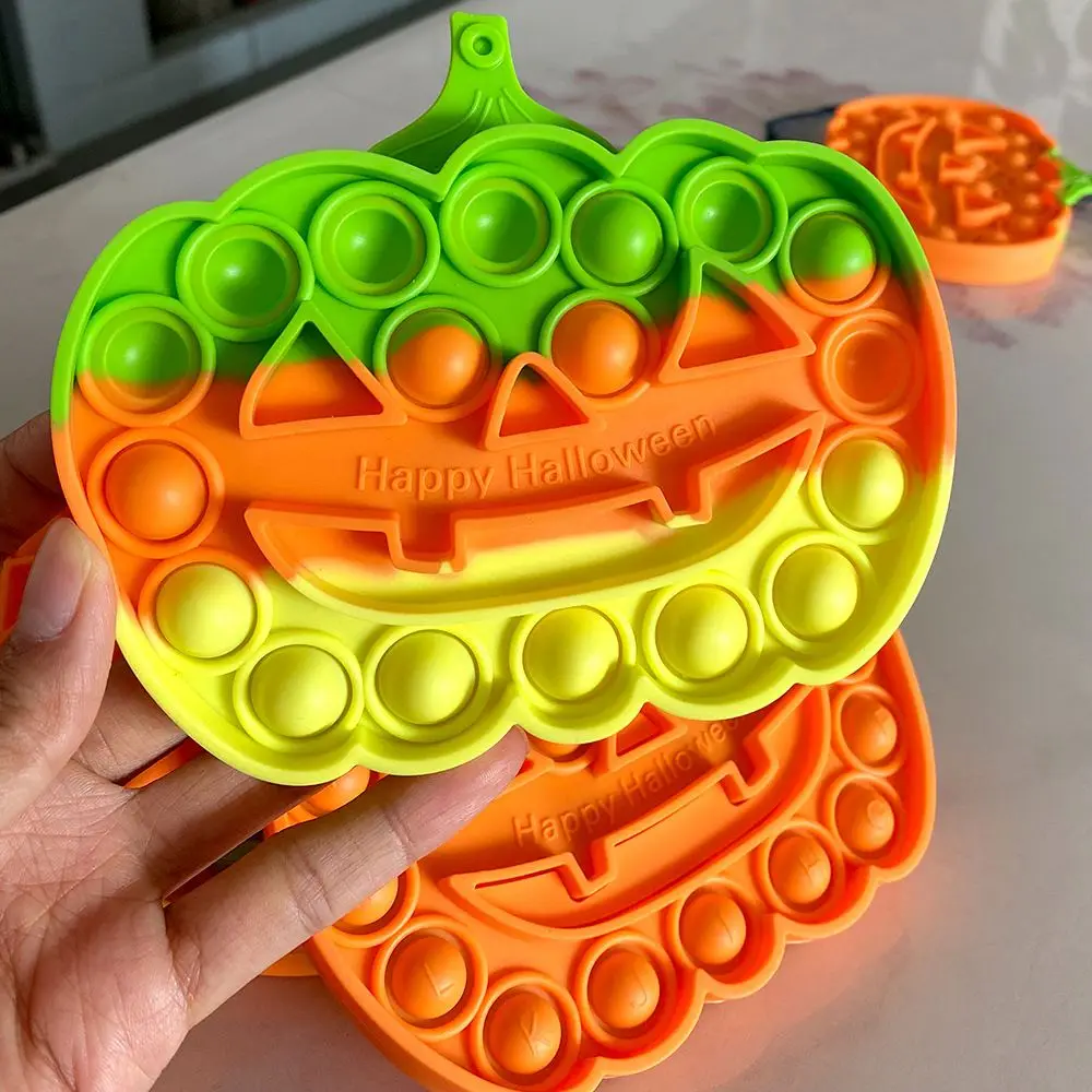 
New Creative Funny Educational Anxiety Relief .e Toy Good Sound Halloween Little devil Pumpkin Fidget Toys For Kids Adult 
