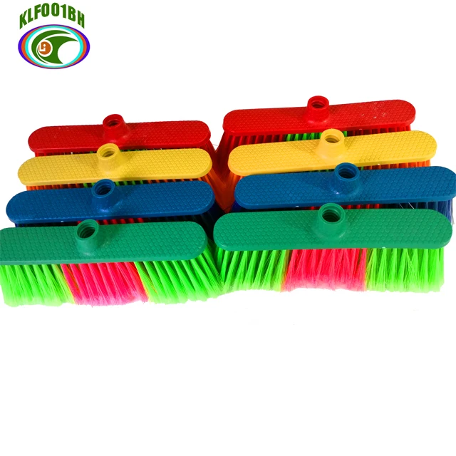 Household plastic broom heads with Italian thread hole
