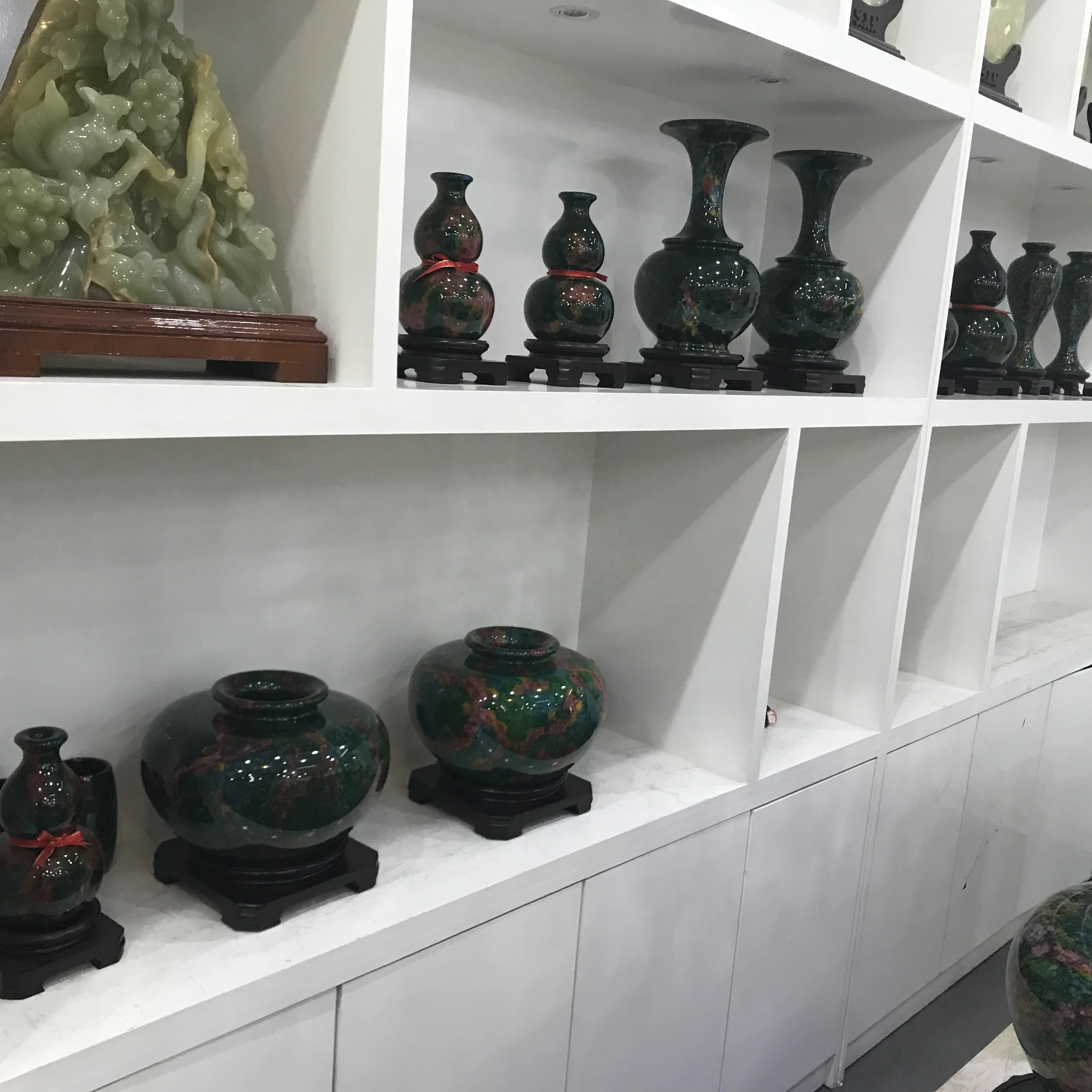 Best Price Pakistan Seven-Colour Flower Onyx Stone Vase