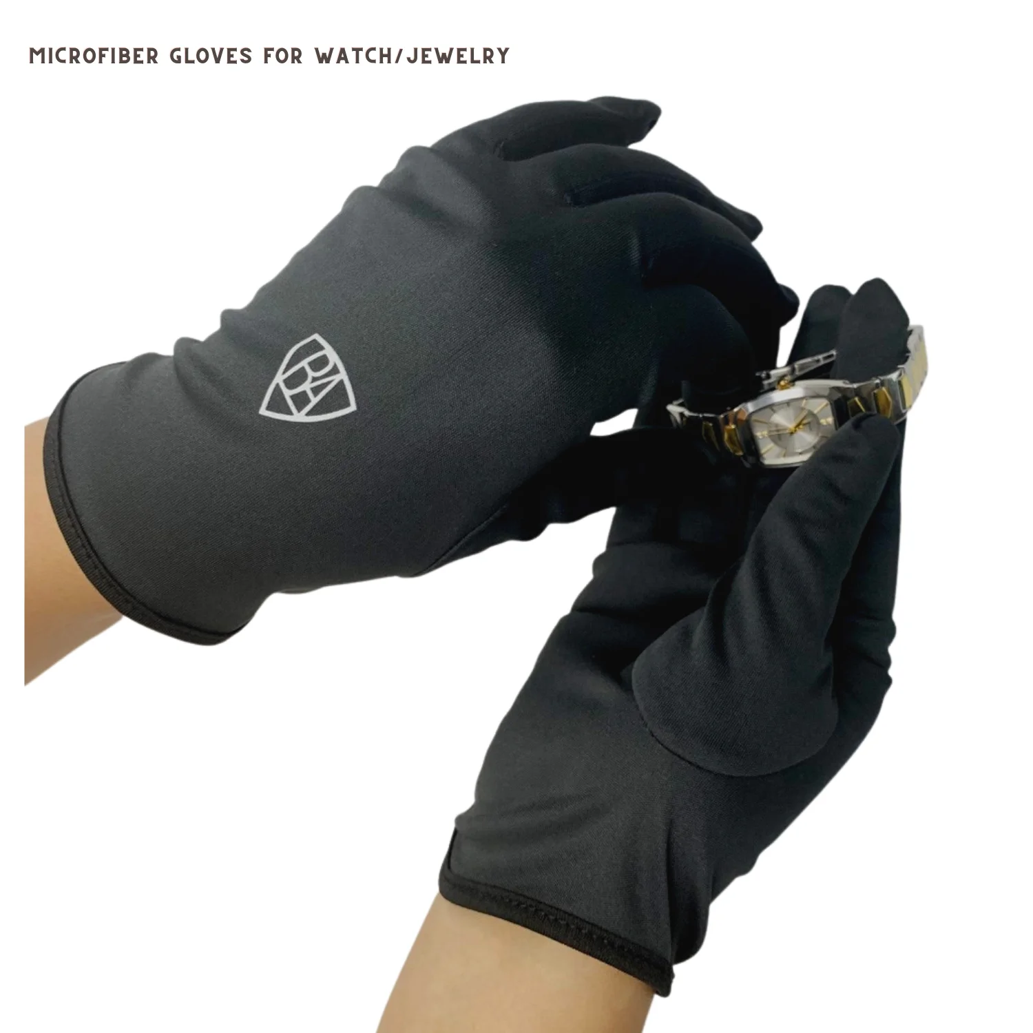 Microfiber gloves Microfiber Cleaning Jewelry Silver nylon Gloves For Jewelry