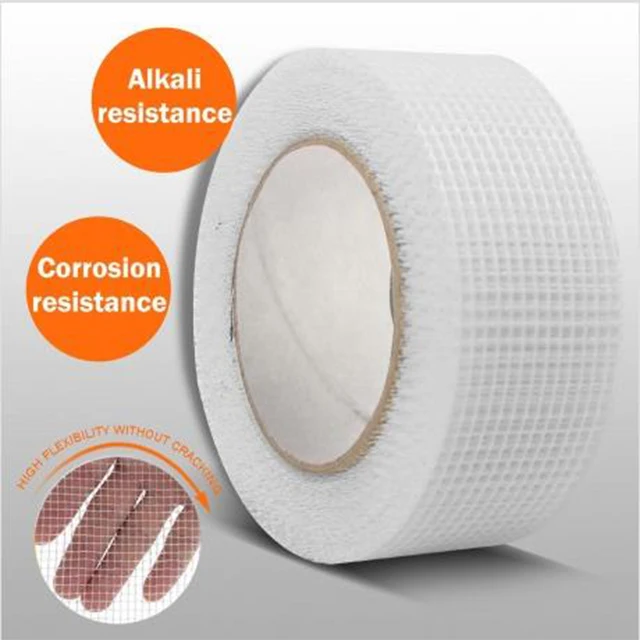 adhesive fiberglass mesh tape