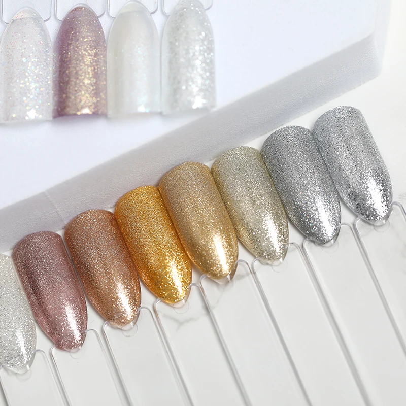 Bulk Packing UV Gel 1KG Soak Off Nail 1 KG Customized Manufacturer Nail Glitter Polish