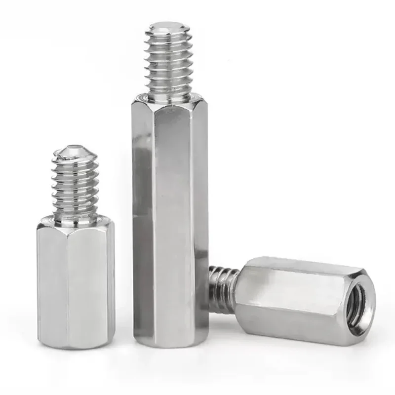 304 stainless steel inner and outer single head hex screw Hexagon stud isolation column case connection column