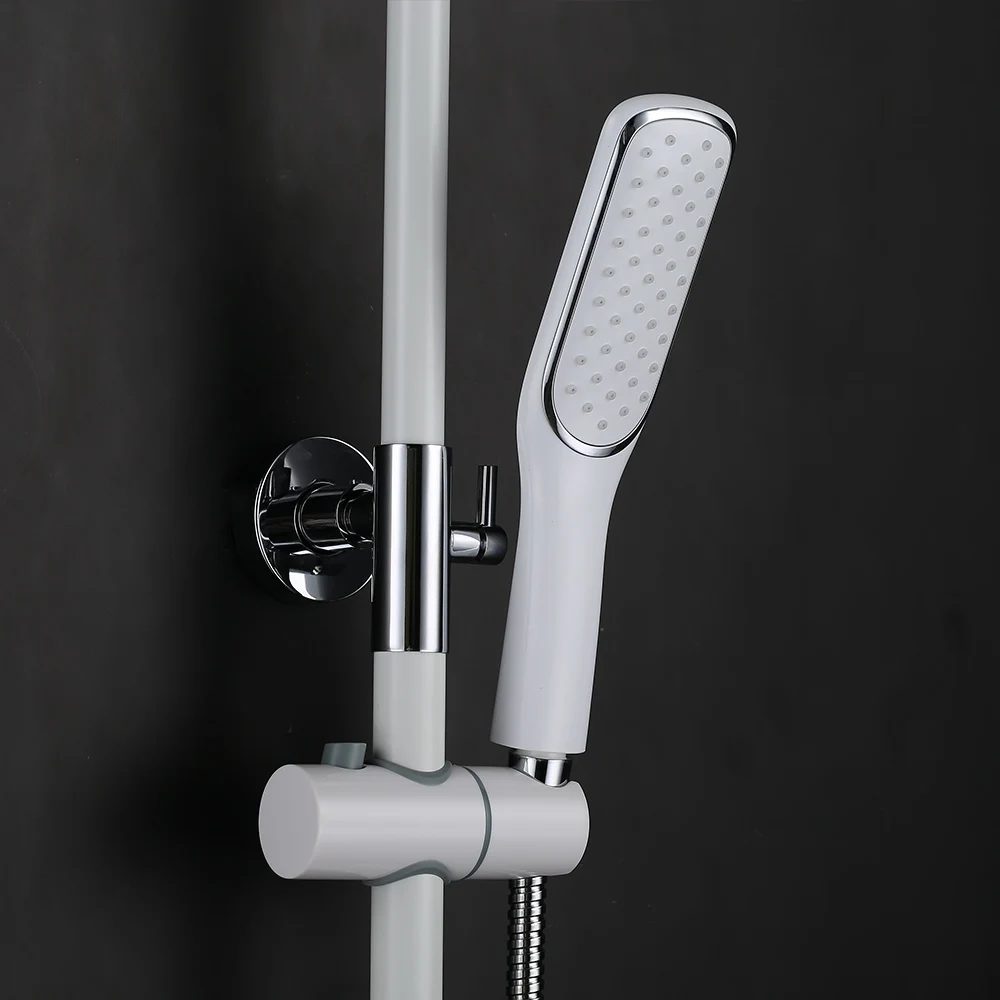 China Sanitary Ware Supplier Hotel Home Rain Shower Sets Bath and Shower Column Set With Bathtub Spout