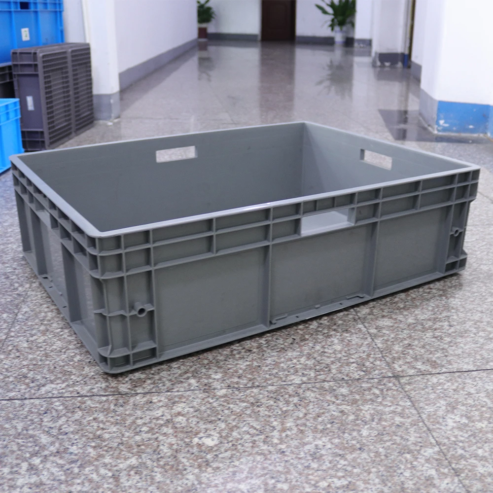 Linhui Eco-Friendly Manufacturer PP Storage Crates Plastic Turnover Box Basket