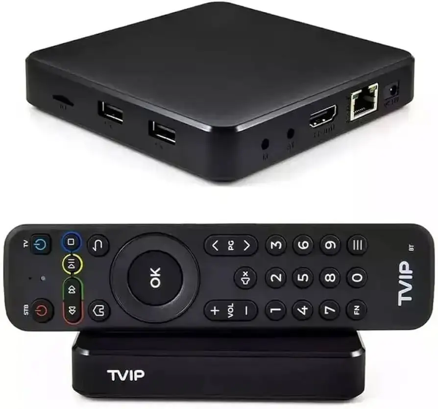 factory price set top box TVIP 605SE box Android 6.0 iptv linux smart 4k tv box Linux Dual Os IPTV Media Player