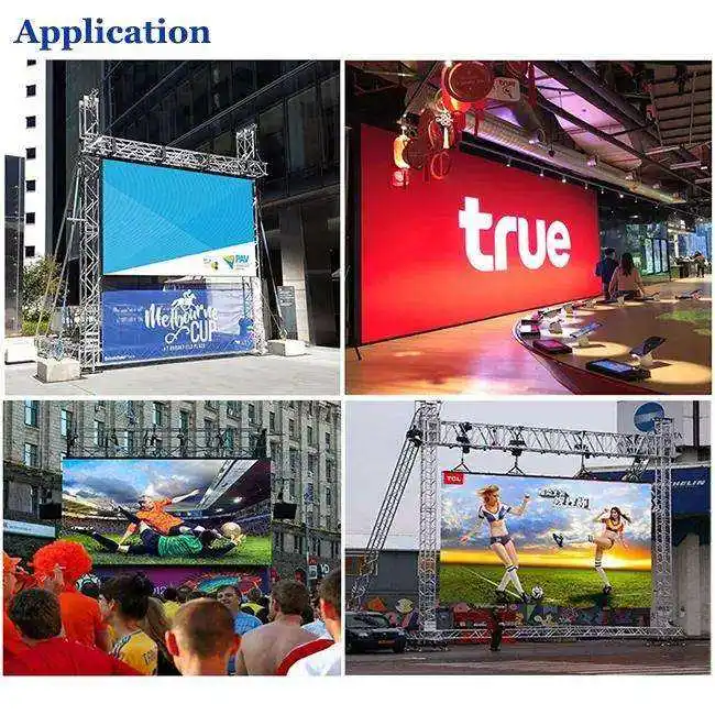Outdoor IP65 Waterproof 4K LED Screen Display P3 P4 P5 P6 P8 Led Screen Big Advertising Billboard Led Signs Display