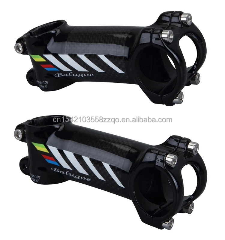 
Hot-sale aluminum + carbon fiber bike riser 60/70/80/90/100/110/120mm MTB Road Stem Bicycle Handlebar Stem 