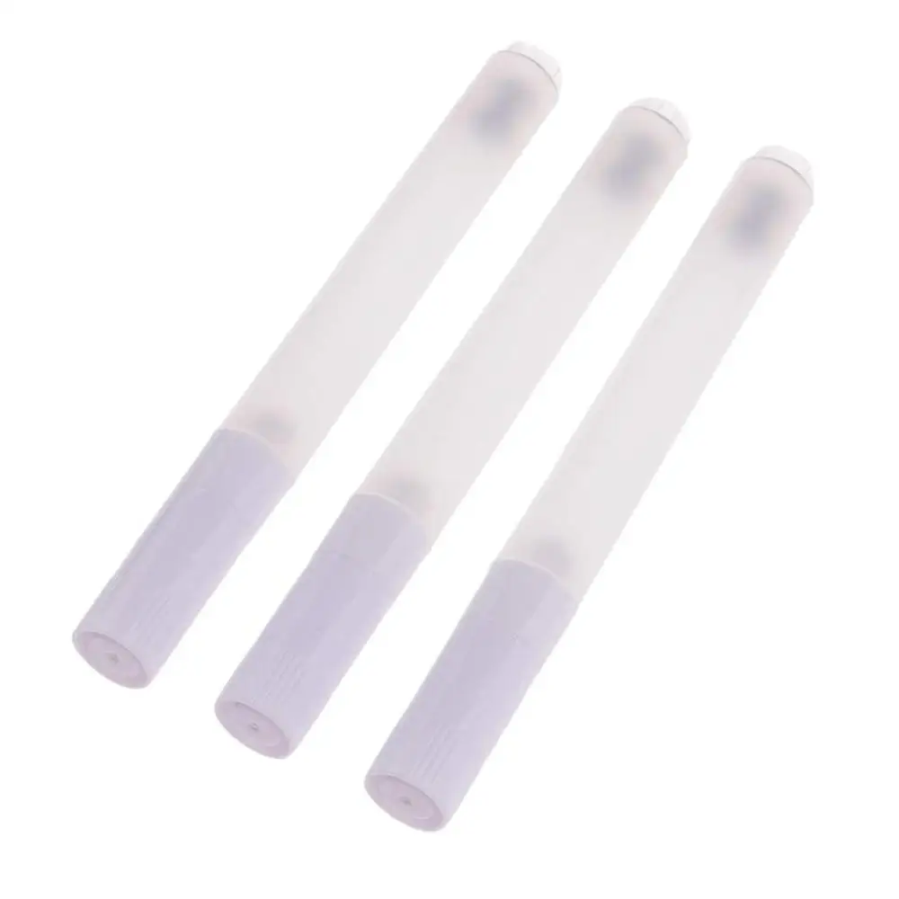 3 Pieces Clear Plastic Medium Tips 4.5mm Tip Watercolor Oil Acrylic Paints Marker Pen Empty Tube Ink Fountain Refill Pen