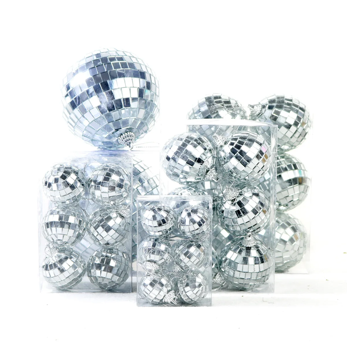 Wholesale Disco ball home party disco light disco lights mirror ball, Glass Christmas Ball Outdoor Party Decor