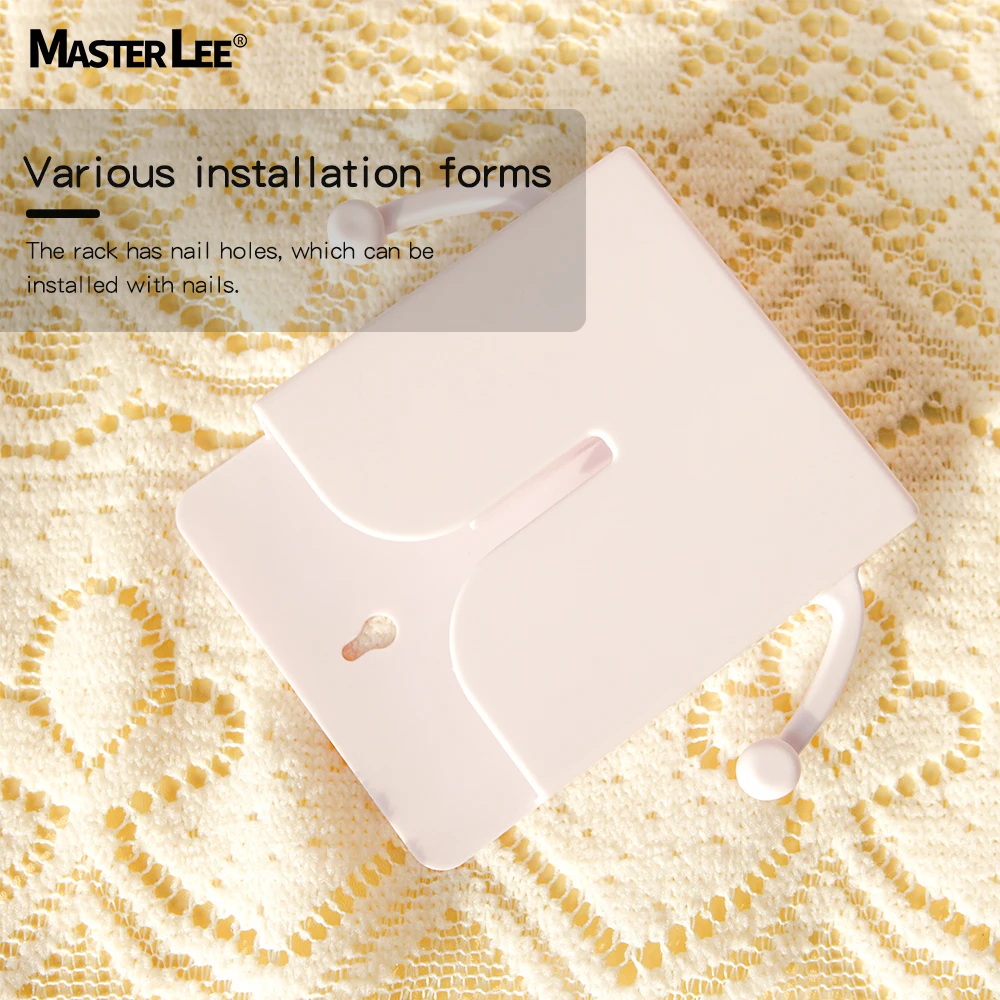 ABS material strong quality shampoo brush holder hang on the wall shower room tool  holster soap scalp brush plastic holder