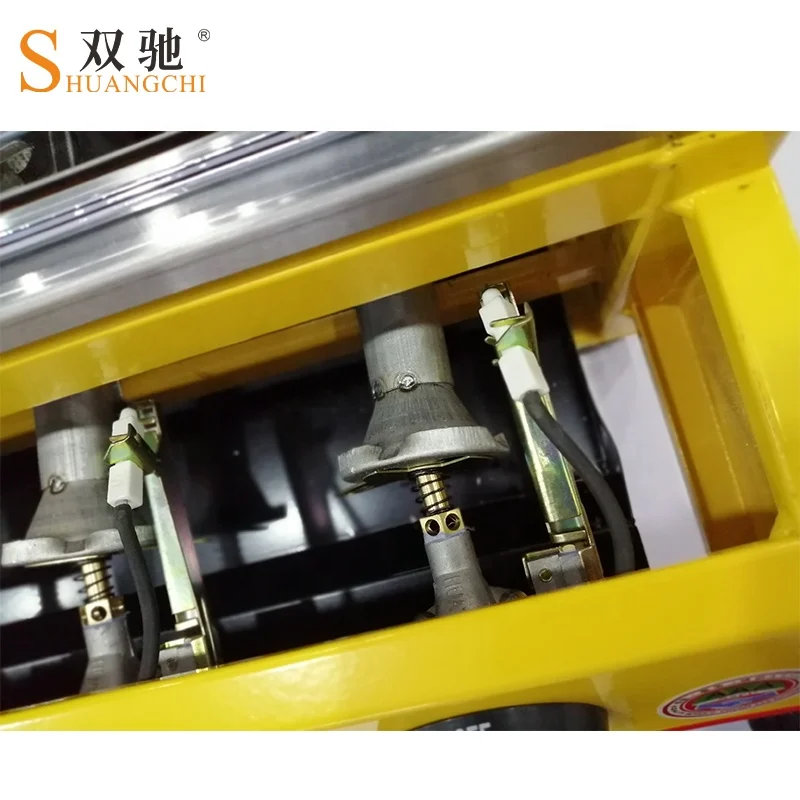 Big burner lpg gas bbq grill commercial automatic barbecue machine automatic meat roaster