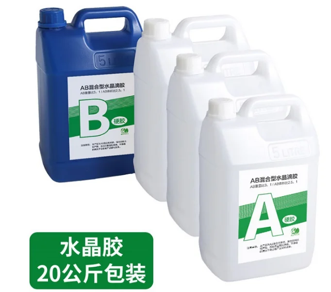 
High Quality Epoxy resin for stone / wood furniture two-component AB liquid casting 