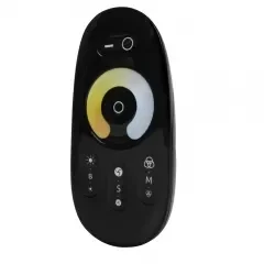 2.4G CCT-02 Dual White LED Controller CCT Dimmer with Wireless RF Full Touch Remote Control for DC 12V-24V 2 Channel Light Strip