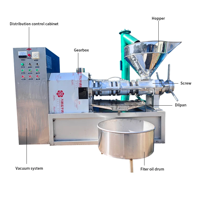 Sell Well New Type Oil Filter Press Machine Cold Pressed Hemp Oil Machine Commerical Oil Extractor Machine Cold Press