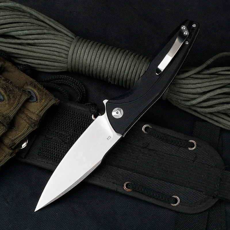 New Arrive Folding Pocket Knife Steel Blade EDC Self Defense Knives with Knife Clip Design