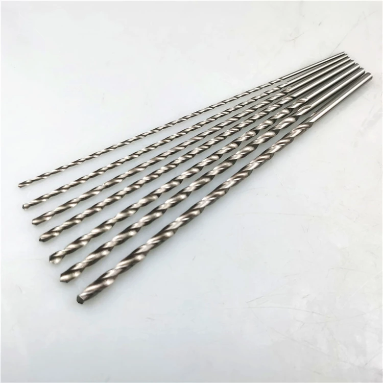 Factory direct supply long hss extension 200mm straight shank drilling tools bit drill bit extension drill bits for steel iron
