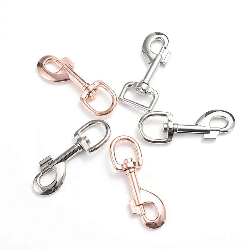 HB Customized Bag Hardware Dog Hook Lanyard Metal Carabiner Swivel Bolt Snap Hook Supplier Wholesale
