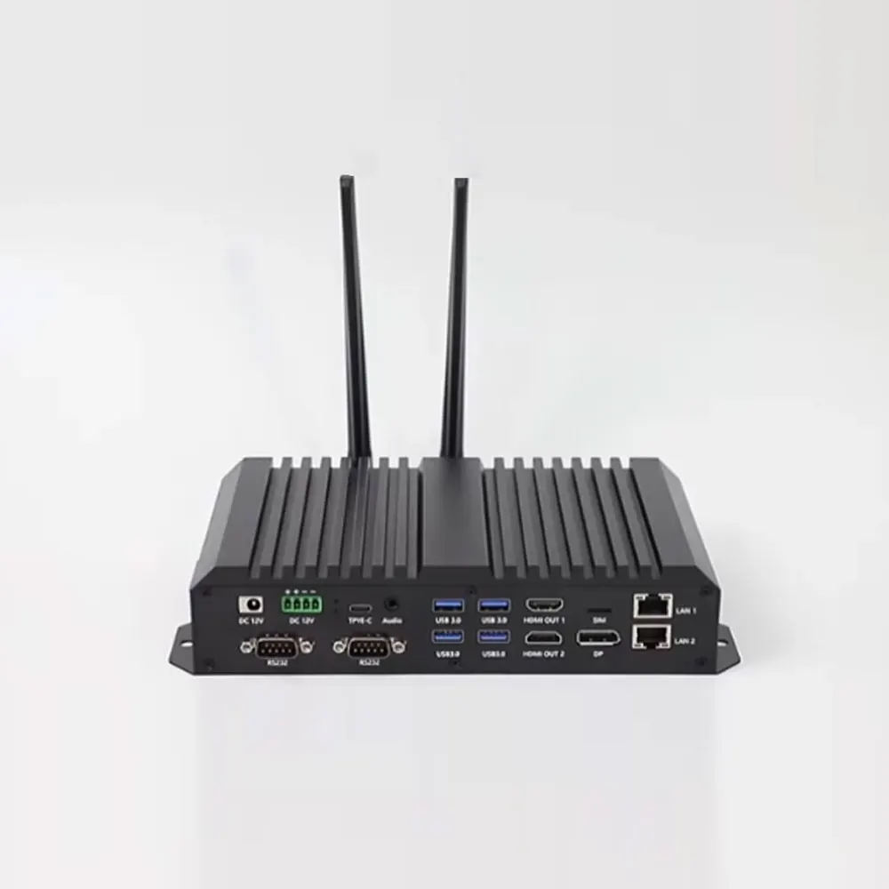 Android 12 Media Box 8K MAX Rockchip RK3588 Quad Core DDR4 8k Smart Industrial Box Lan 1000M Wifi6 Wifi BT 5.0 OTA USB3.0 HD