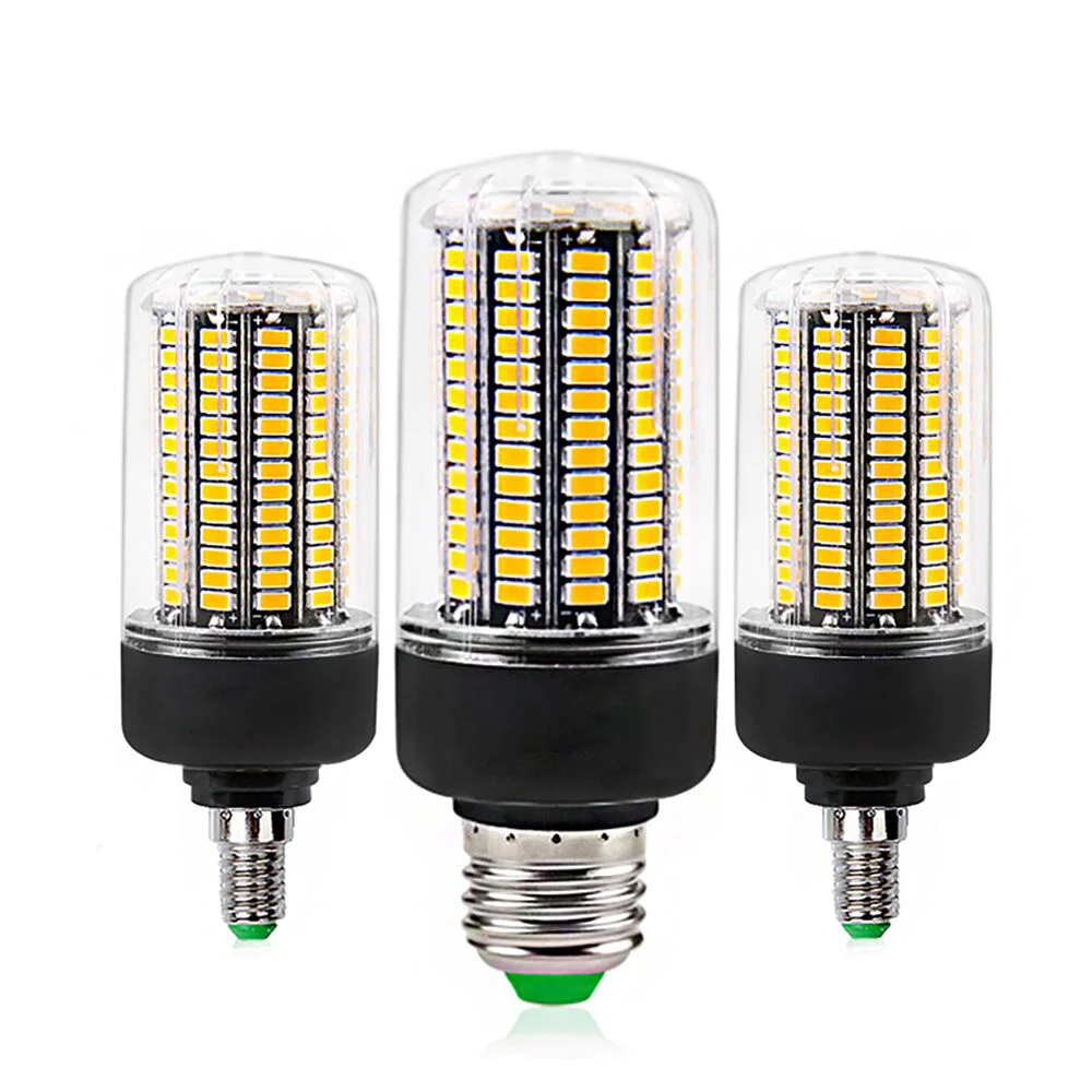 
E27 LED Lamp E14 SMD5736 LED Bulb AC 110V 220V LED Corn Light 3.5W 5W 7W 9W 12W 15W 20W No Flicker for Living Room Ampoule 