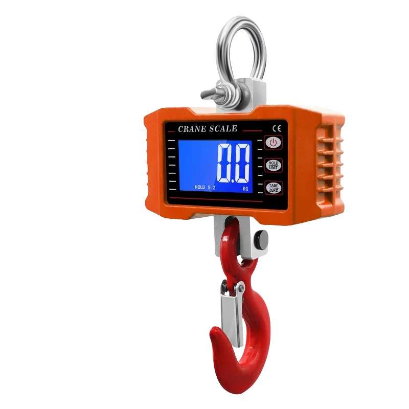 500kg Hanging Crane Weighing Scale Weigh Cattle Portable Hand Scale