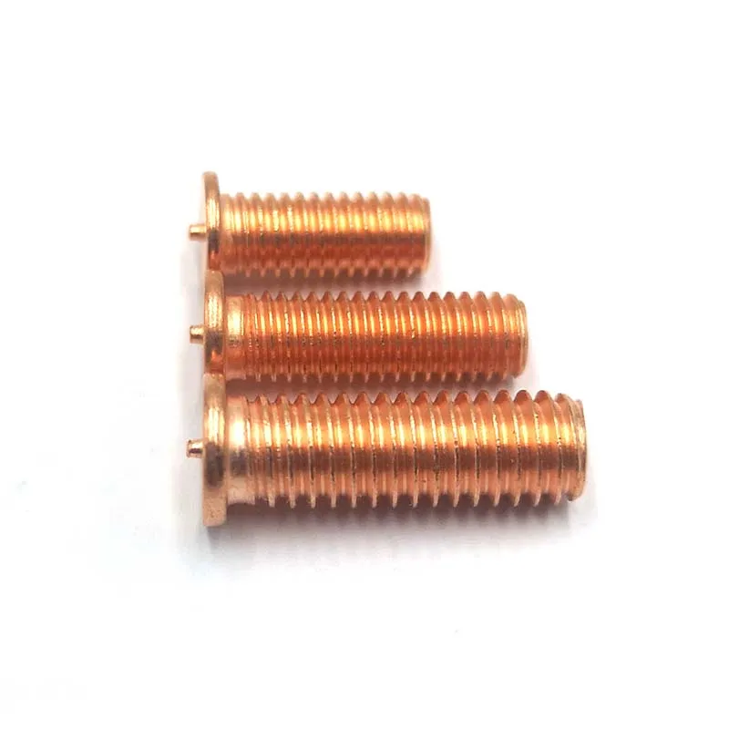 Weld Stud Iso 13918 Stud Welding Nails High Precise Copper Small Box Clear DIN Flat Round Head Brass Plain Washer Welding Screws