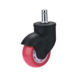 2,5 дюймовые розовые вкладыши стержень Колеса полиуретановые колеса премиум класса без маркировки шумовое колесо