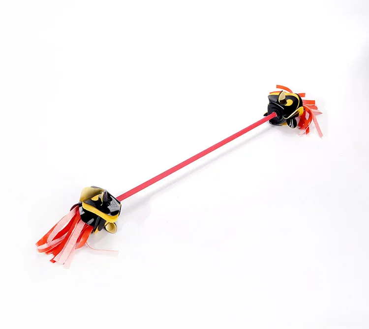 Children juggling club flower stick Petal Flower Head Flower Stick Elderly Fitness  Acrobatics Props