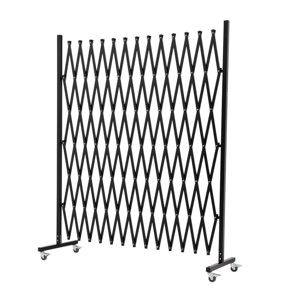 Flexible Scissor Garage Gates Folding Door Security Metal Accordion Adjustable Safety Fence Gate for Dogs
