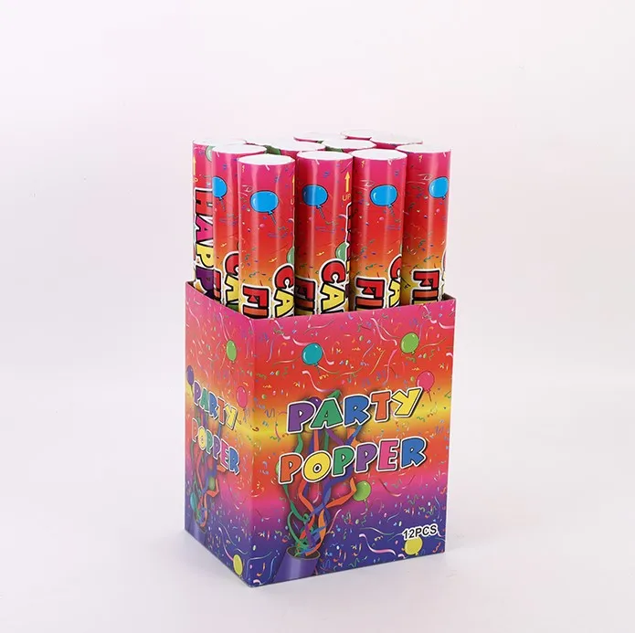 Celebrating Confetti Popper Factory Producing Love Expression Popper Festival Celebration Supplier