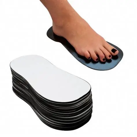 Black Sticky Feet Foot Protectors For Tanning