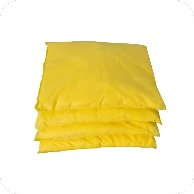 High Absorbency yellow Universal Oil and Water Absorbing Pillows