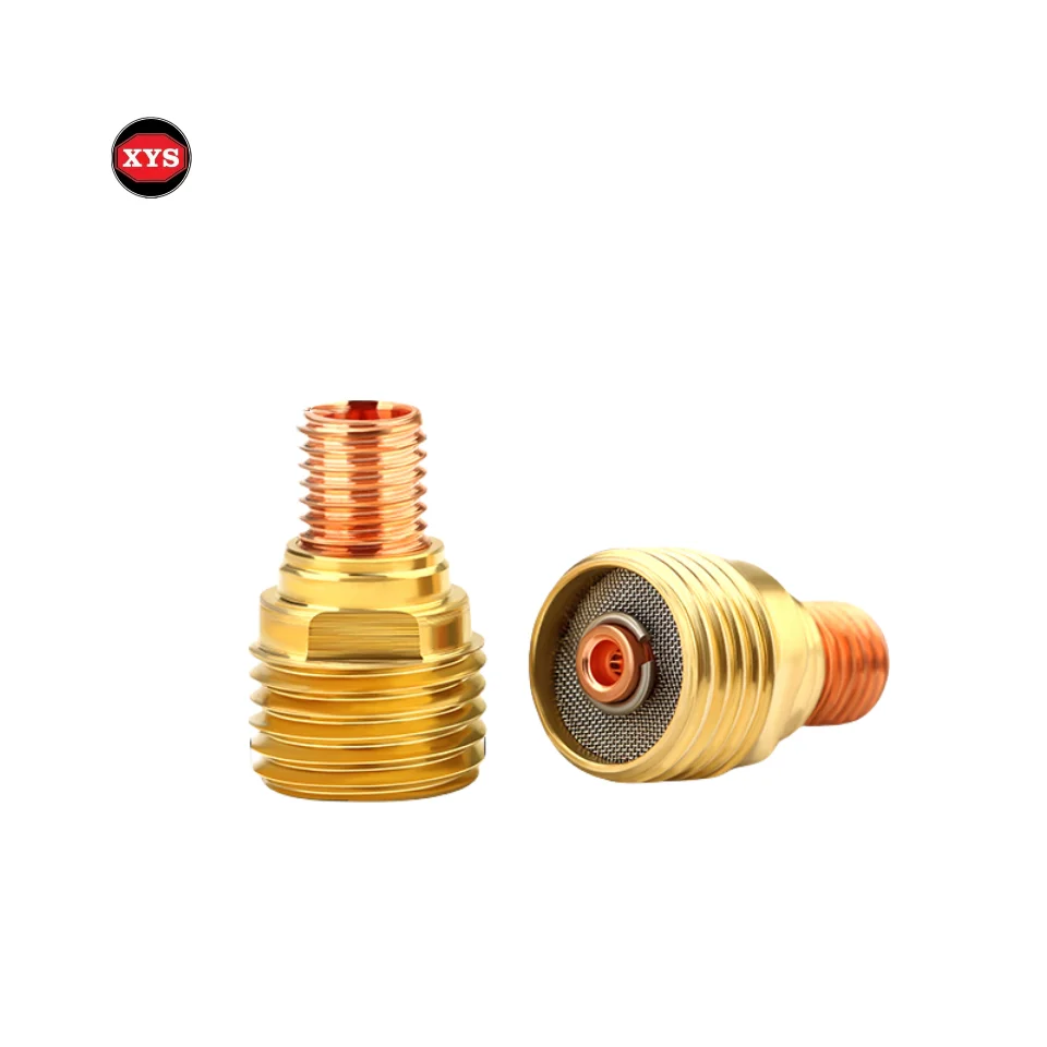 Tig wp9 Gas Lens Collet Body Stubby Welding Part  For Wp9 Tig Torch small Gas Lens Welding Torch Accessories