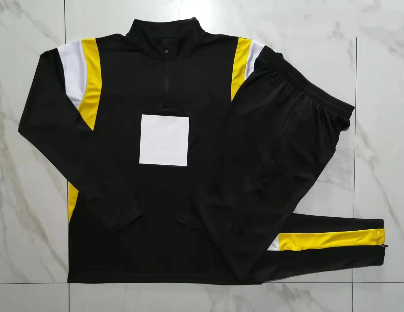 Free shipping dortmund milan madrid pairs soccer tracksuit 2023 2024 season good quality football sweater training suit