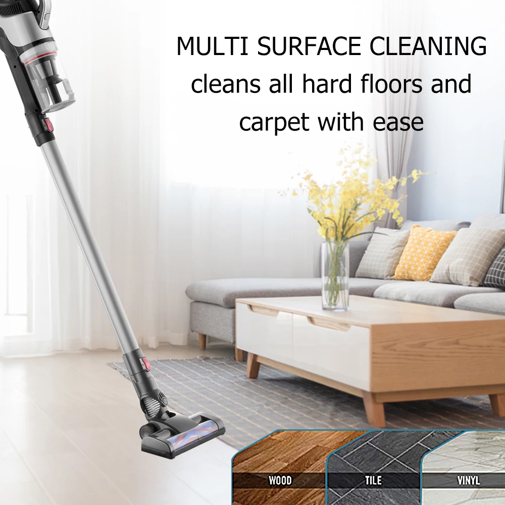 
 Ручной беспроводной пылесос TTEK, HEPA воздушный фильтр (впускной/выпускной отверстие) со светодиодной подсветкой, портативный беспроводной японский нидек, бесщеточный двигатель  