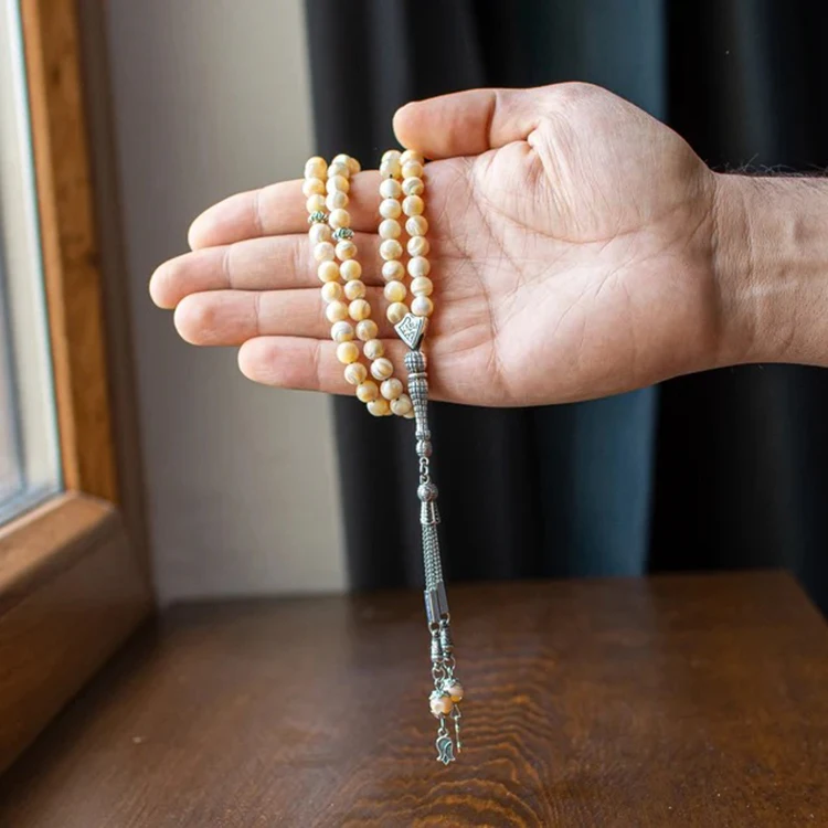 Исламские молитвенные бусины Tasbih 99 жемчужное ожерелье четки браслет