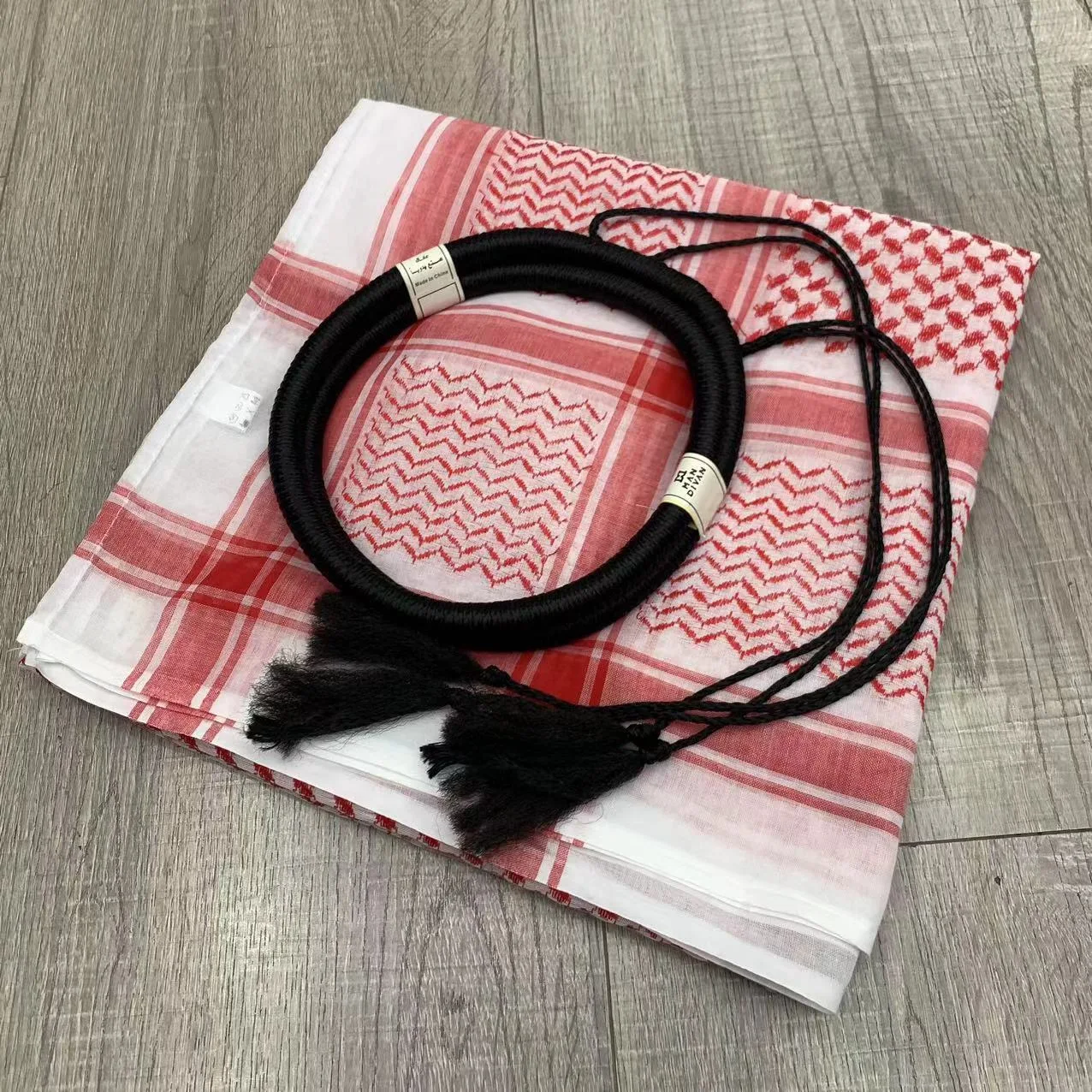 Yemeni Saudi Shemagh Arab Scarf Men Arafat Palestinian Keffiyeh Scarf