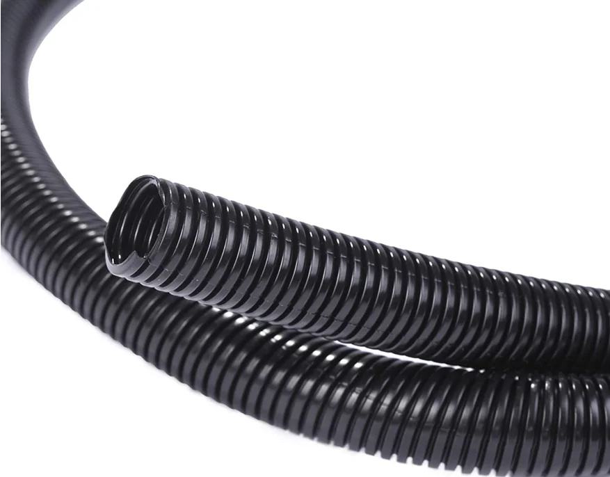 Plastic corrugated pipe conduit orange/flexible conduit/pvc coated gi flexible conduit