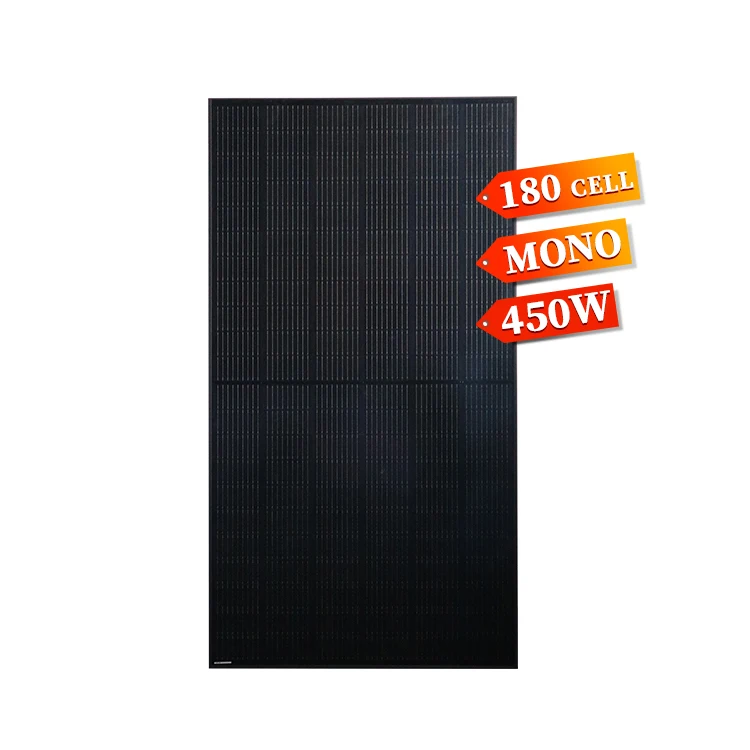 High Efficient 182 Cells 9BB 200W 300W 360W 450W PV Solar Module Monocrystalline Silicon Solar Panels